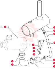 MUFFLER 79101548