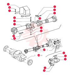 PROPELLER SHAFT 76041556