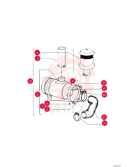 AIR PRE-CLEANER ASSY 75261231