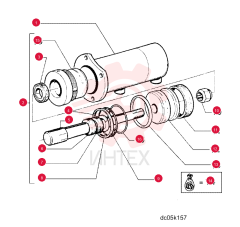 CYLINDER,66.3mm Bore Dia