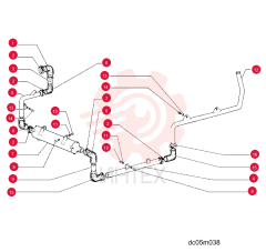 RADIATOR HOSE,57.00 mm ID x 100.00 mm, SAE J 20R4-DI 75320219 (1)
