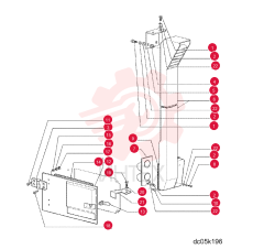 SCREW,Hex, M8 x 1.25 x 30mm, Cl 10.9, Full Thd 16043831 (3)