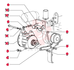 BRACKET, SUPPORTING 87364144