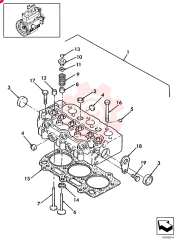 CYLINDER HEAD SBA111011330