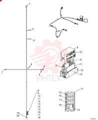 WIRE HARNESS 84206528