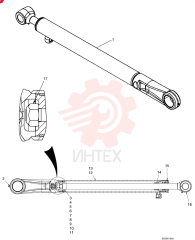 LIFT CYLINDER 87736741