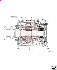 HYDRAULIC MOTOR 87035339 (3)