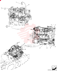 SWITCH,Air Filter Restriction 87013666
