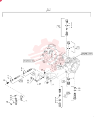 HYDROSTATIC PUMP,46 CC 84322471 (3)