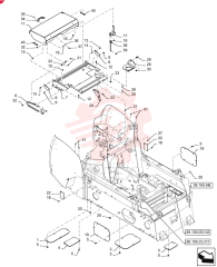 PLATE,524.6mm L x 174.6mm W x 6.35mm Thk 47717894 (1)