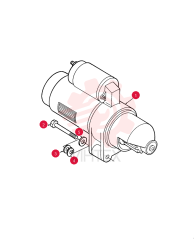 STARTER MOTOR 507673