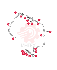 ELBOW,90º, 3/4"-16, 37º x 7/8"-14, O-Ring
