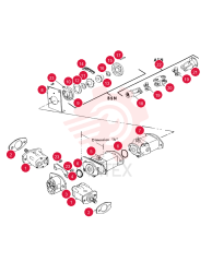 HYDRAULIC MOTOR 701254