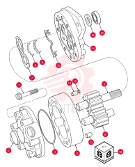 HYDRAULIC PUMP 86584499