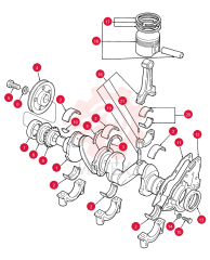 CRANKSHAFT 89BM6303CA