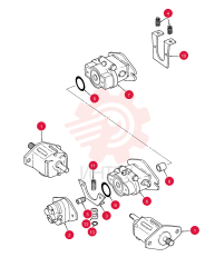 HYDRAULIC MOTOR 609046 (1)