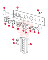 INSTRUMENT PANEL 609379