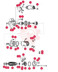 STARTER MOTOR 9800888