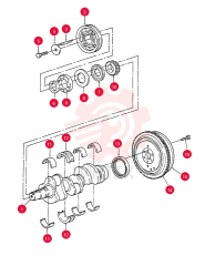 CRANKSHAFT F0NN6300MA