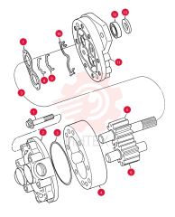 HYDRAULIC PUMP 690858
