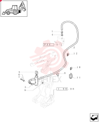 HYD CONNECTOR,7/16"-20 JIC x 9/16"-18 ORB