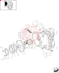 PLATE,224mm ID x 284mm OD x 0.5mm Thk