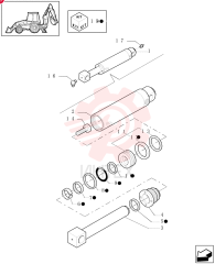 HYDRAULIC CYLINDER 85800660