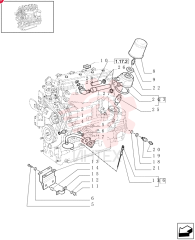 HYD CONNECTOR,M10 x 1.25