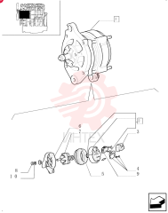 ALTERNATOR,12V, 65A