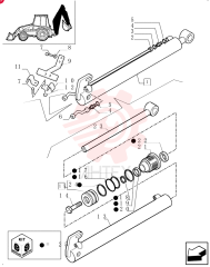 HYDRAULIC CYLINDER 85800800