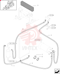 FLEXIBLE HOSE,805mm L