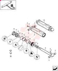 HYDRAULIC CYLINDER 85806257