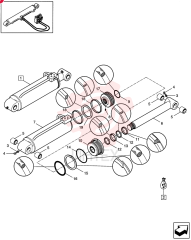 HYDRAULIC CYLINDER 85813534