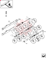 HYDRAULIC CYLINDER 85813586