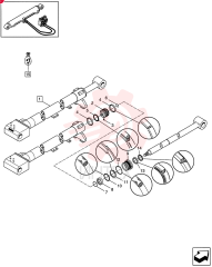 HYDRAULIC CYLINDER 85813552