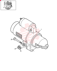 STARTER MOTOR 507673