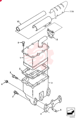 MUFFLER SBA135406300