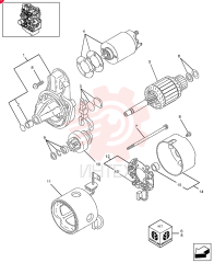 STARTER MOTOR SBA185086540