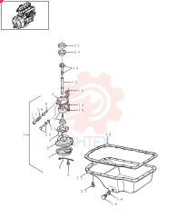ENGINE OIL PUMP E1NN6600CC