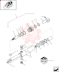 HYDRAULIC CYLINDER 86590828 (3)