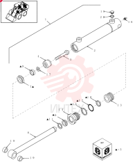 HYDRAULIC CYLINDER 86537048 (2)