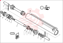 HYDRAULIC CYLINDER 72181465