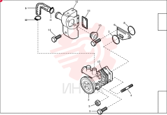 WATER PUMP 76595302