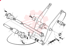 HYDRAULIC CYLINDER 72181465 (2)