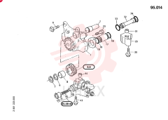 ENGINE OIL PUMP 71487154