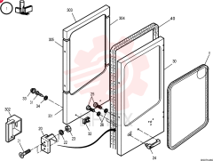 LH CAB DOOR 72182013