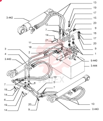 HYD CONNECTOR 76042342