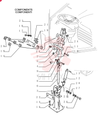 STEERING COLUMN 76043656