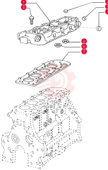 CYLINDER HEAD 84135236