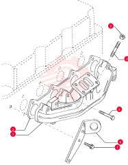 EXHAUST MANIFOLD 87800661